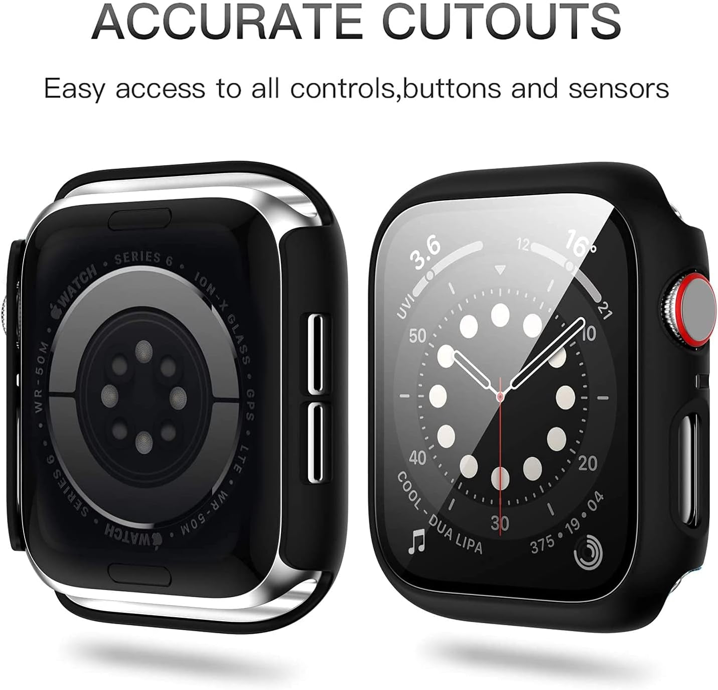 For Apple Watch Series 3/2 38Mm Screen Protector Case 12 Pack