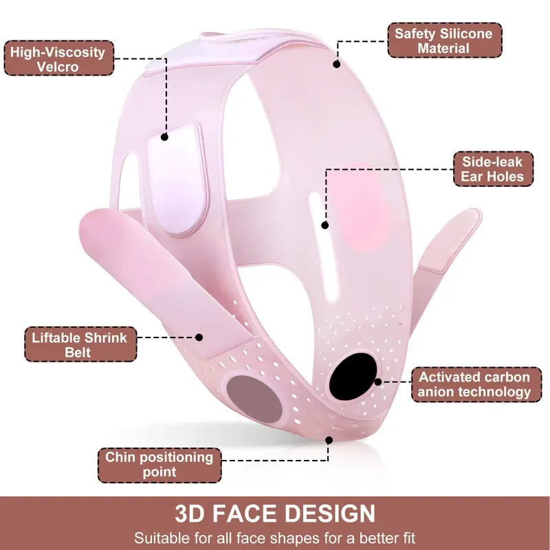 Soft Silicone Double Chin Reducer