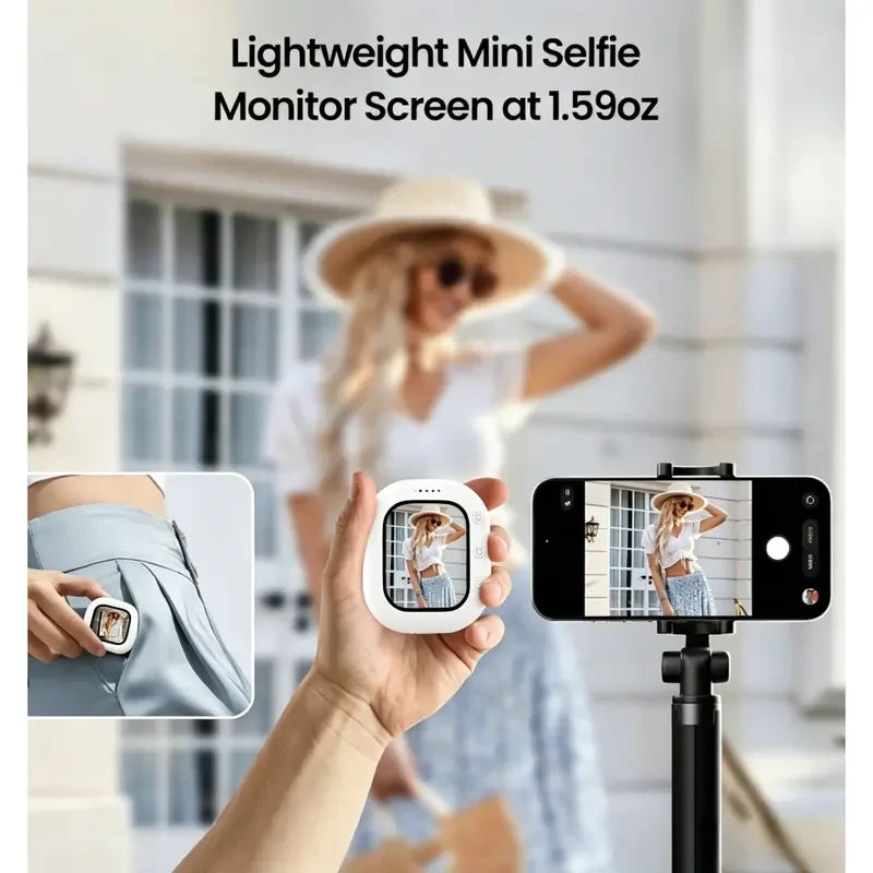 Magnetic Phone Vlog Selfie Monitor