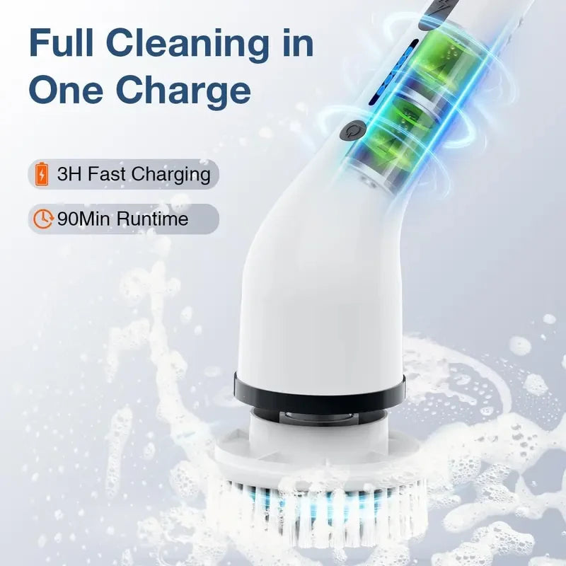 Electric Spin Scrubber Tub Cleaner