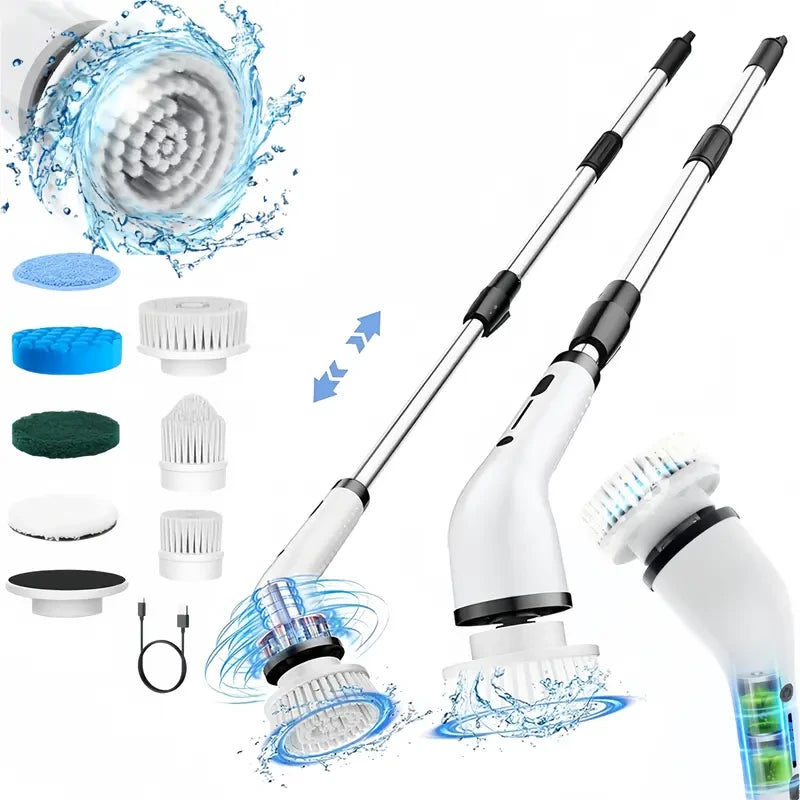 Electric Spin Scrubber Tub Cleaner