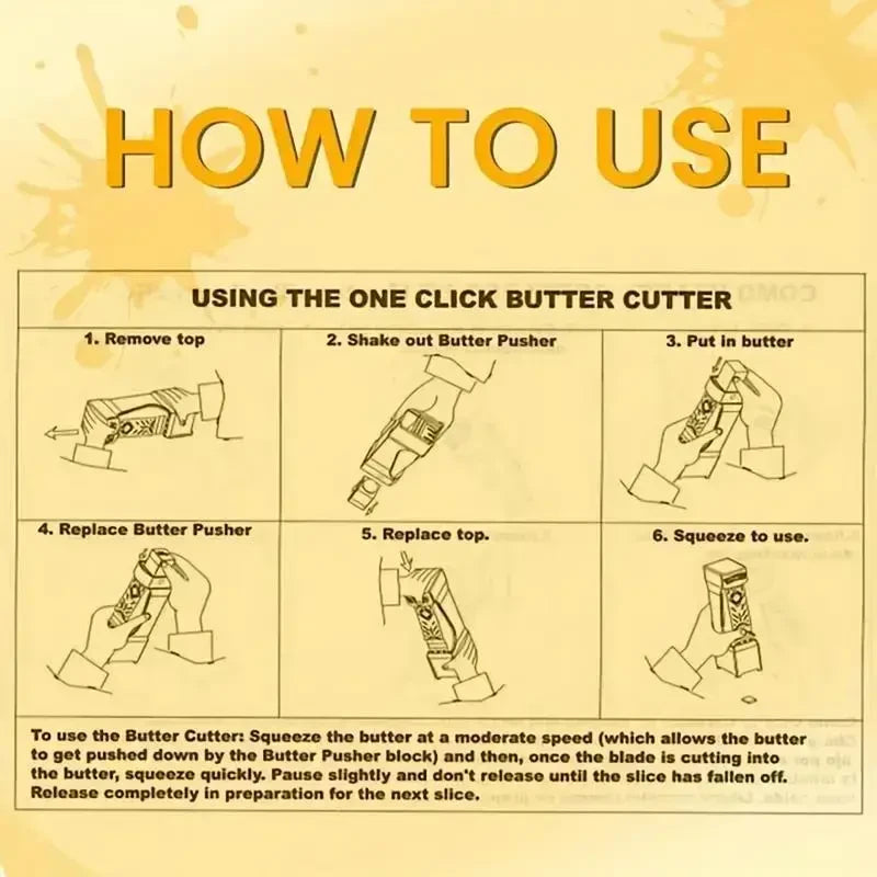 Stick Butter Cutter Slicer