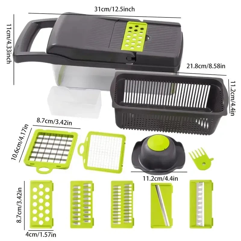 Multifunction Vegetable Chopper And Food Slicer