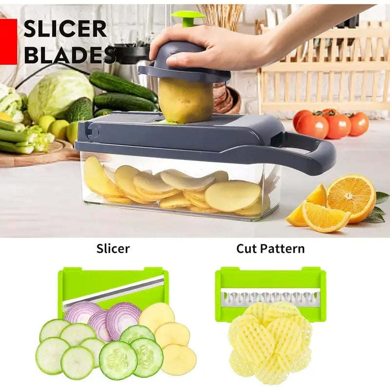 Multifunction Vegetable Chopper And Food Slicer