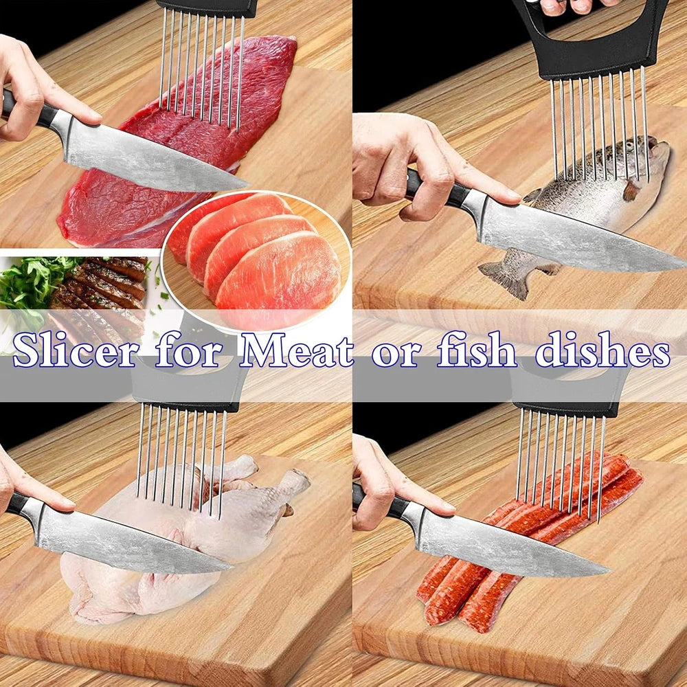Stainless Steel Onion Slicer Holder