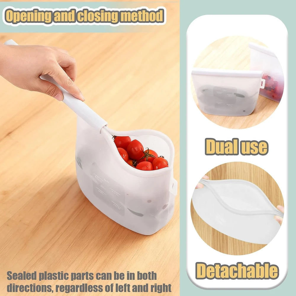 Reusable Silicone Food Storage Bag