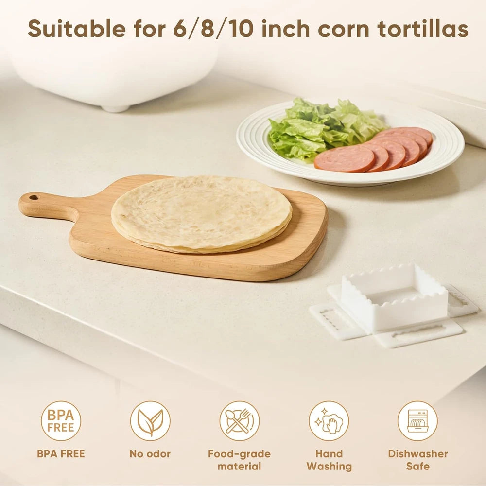 Tortilla Roll Folding Tool Set