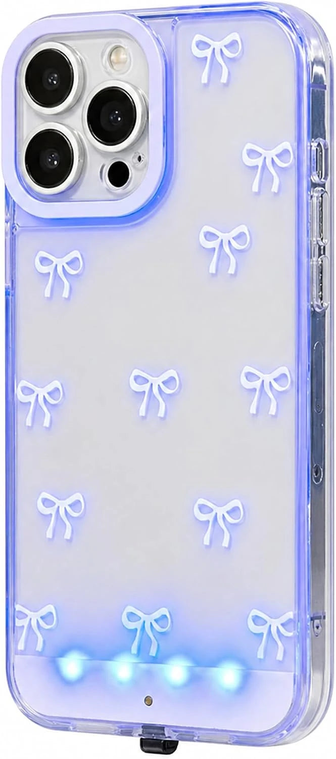 LED Bowknot Phone Case