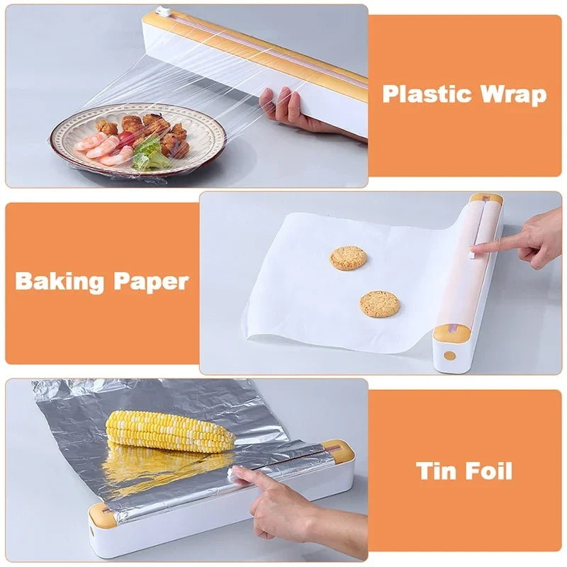 Magnetic Plastic Wrap Dispenser