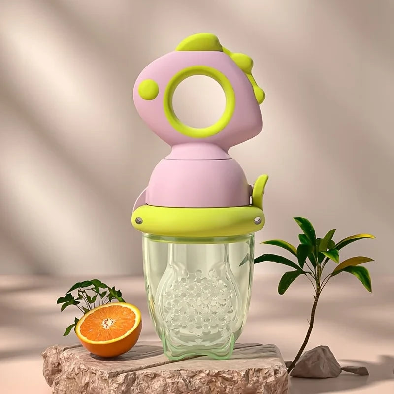 Dinosaur Silicone Baby Fruit Feeder