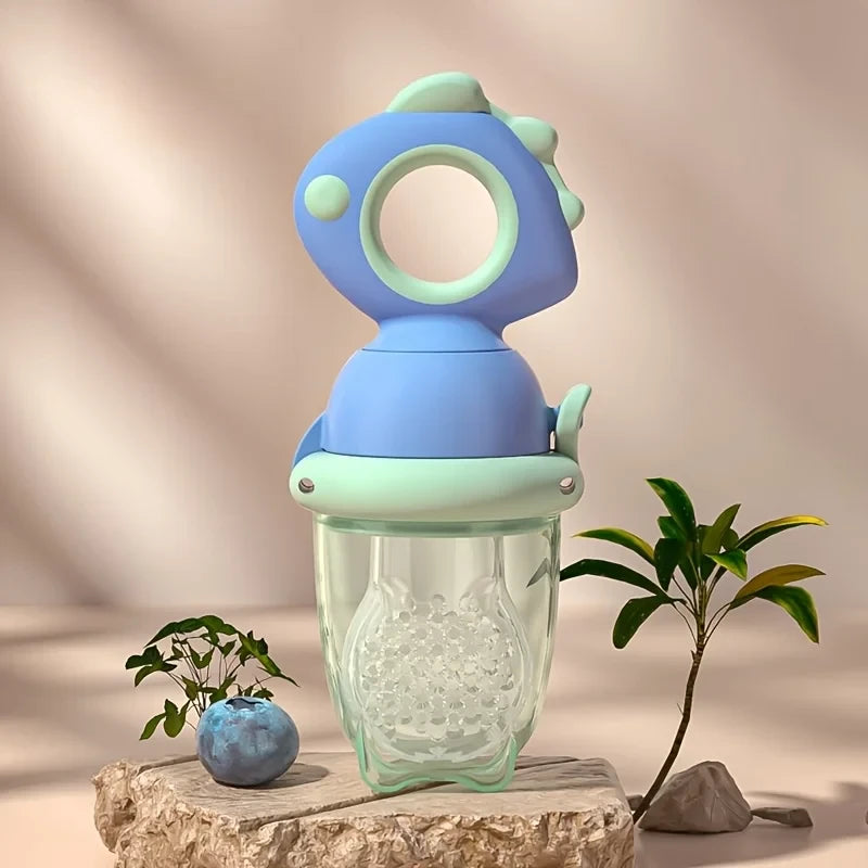 Dinosaur Silicone Baby Fruit Feeder