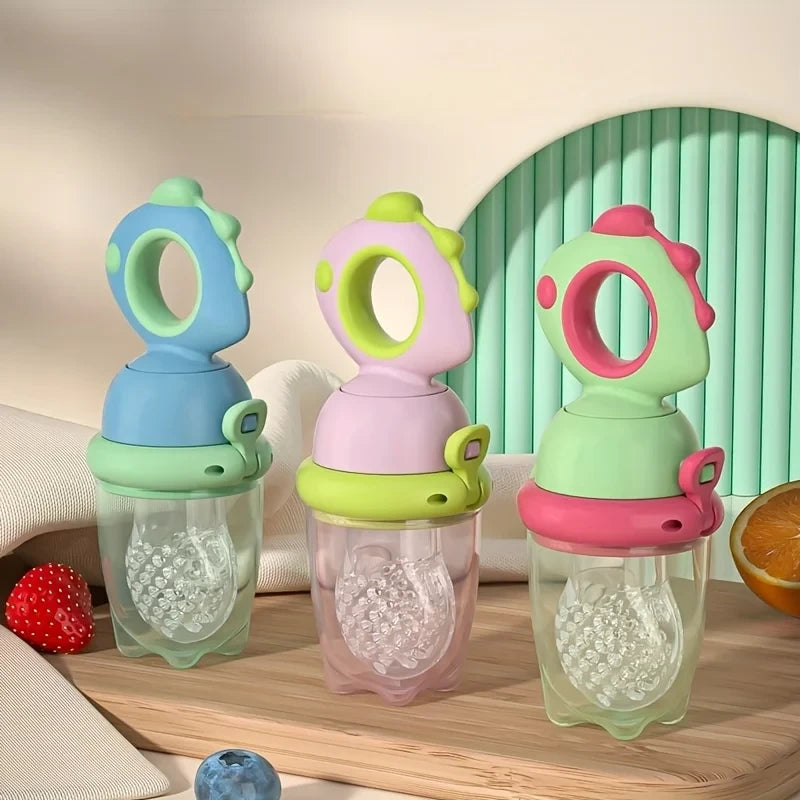 Dinosaur Silicone Baby Fruit Feeder
