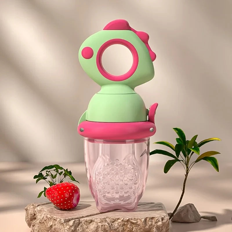 Dinosaur Silicone Baby Fruit Feeder