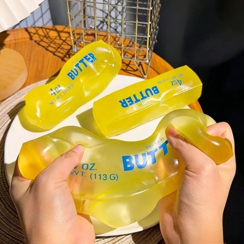 Vaseline Filled Butter Stick Squishy Toy