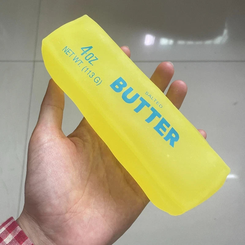 Vaseline Filled Butter Stick Squishy Toy