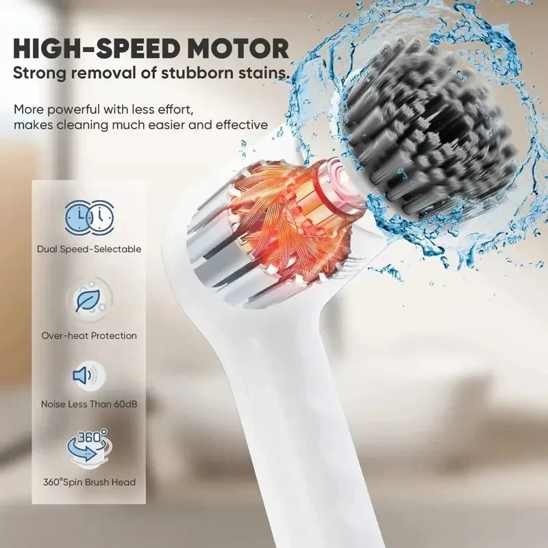 Electric Spin Scrubber
