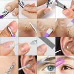 16-Piece Stainless Steel Manicure & Pedicure Kit