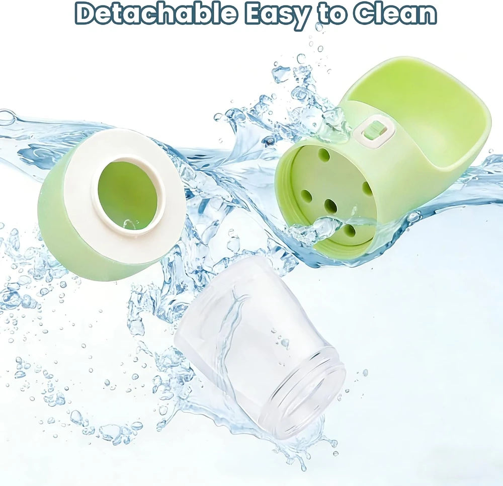 2-in-1 Portable Dog Water Bottle & Food Container