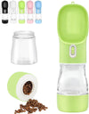 2-in-1 Portable Dog Water Bottle & Food Container