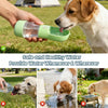 2-in-1 Portable Dog Water Bottle & Food Container