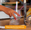 Rainbow Stainless Steel Straws, 8 Pack
