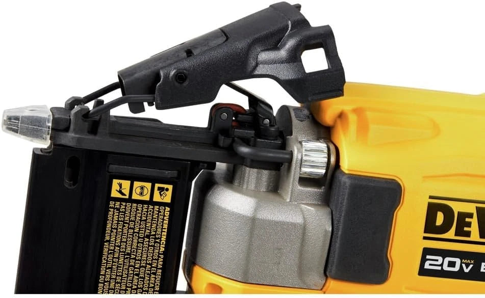 Kit de clavadora para clavos sin cabeza de calibre 23, inalámbrica, de iones de litio ATOMIC 20V MAX, con batería de 2.0Ah y cargador