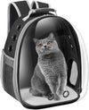 Mochila transportadora para gatos y perros, mochila para mascotas para gatos y cachorros de tamaño pequeño a mediano, bolsa de transporte corporal para mascotas, cápsula espacial para viajes, senderismo, paseos y uso al aire libre