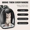 Mochila transportadora para gatos y perros, mochila para mascotas para gatos y cachorros de tamaño pequeño a mediano, bolsa de transporte corporal para mascotas, cápsula espacial para viajes, senderismo, paseos y uso al aire libre