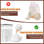 24-Piece Airtight Food Storage Container Set with Labels
