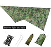 2-Person Camping Hammock with Mosquito Net & Rainfly
