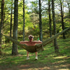 2-Person Camping Hammock with Mosquito Net & Rainfly