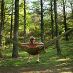 2-Person Camping Hammock with Mosquito Net & Rainfly