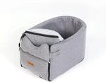 Asiento de coche portátil para perros y gatos, transportín de seguridad para mascotas, accesorios para viajes en automóvil