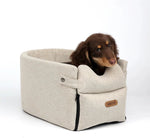Asiento de coche portátil para perros y gatos, transportín de seguridad para mascotas, accesorios para viajes en automóvil