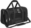 Transportín para Gatos - Transportín Portátil Plegable para Perros y Mascotas, Bolso de Lona Blanda para Mascotas de hasta 10 kg, Transportín Apto para Aerolíneas para Cachorros