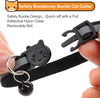 Collar de rastreo GPS para gatos con cierre de liberación rápida y diseño reflectante para una visibilidad nocturna mejorada