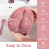 Silicone Baby Feeding Set with Suction Plate, 6 or 8 Piece