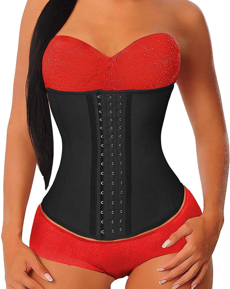 Corsé entrenador de cintura, cincher, faja moldeadora, fajas colombianas, reductor de cintura, control de abdomen para mujer