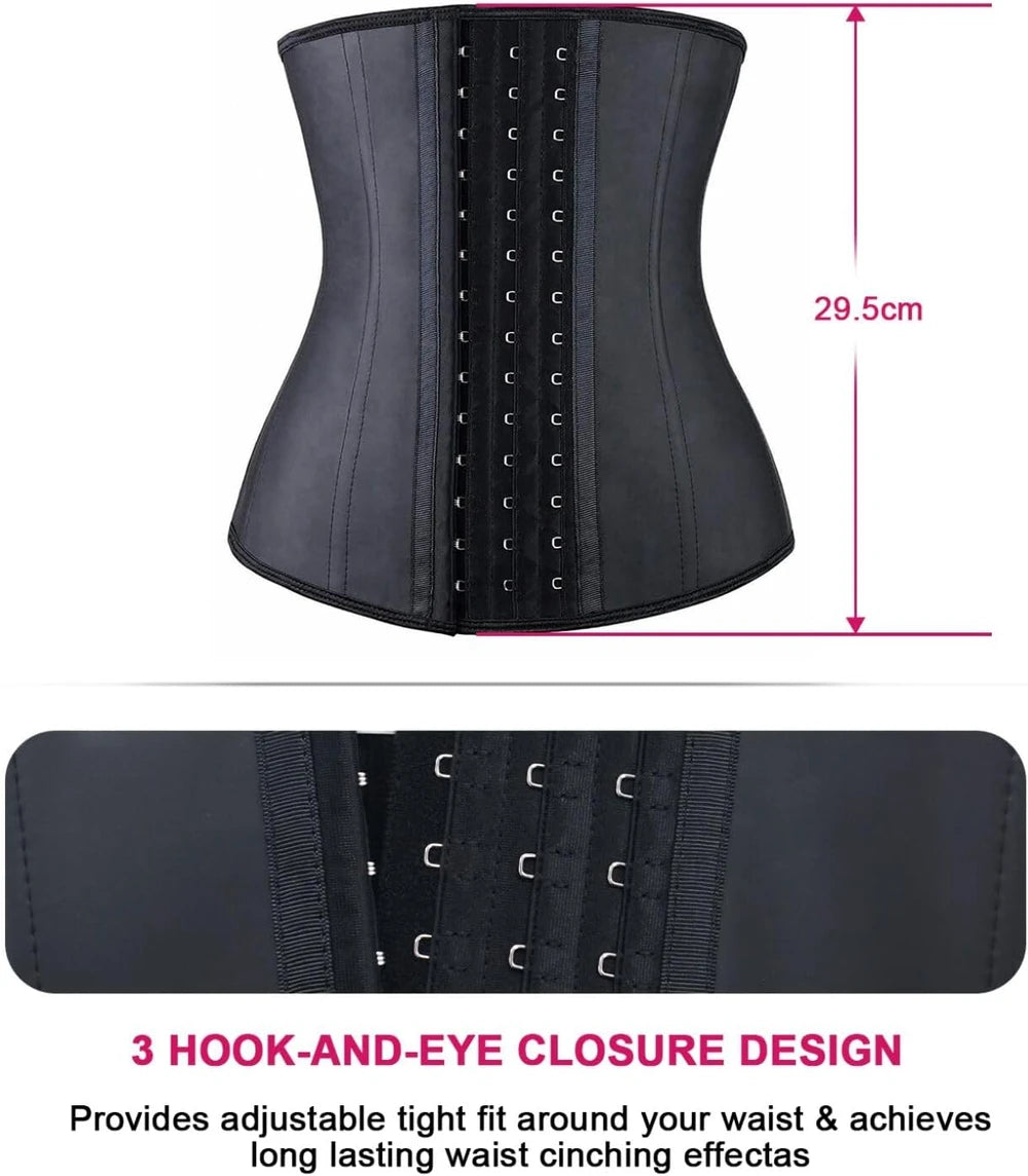 Corsé entrenador de cintura, cincher, faja moldeadora, fajas colombianas, reductor de cintura, control de abdomen para mujer