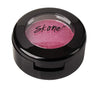 Sombras de ojos Cosmetics Gems, altamente pigmentadas, maquillaje de larga duración, sombra individual con acabado profesional brillante - ultradifuminable, tonos ligeramente brillantes - sombra de ojos rosa - fresas