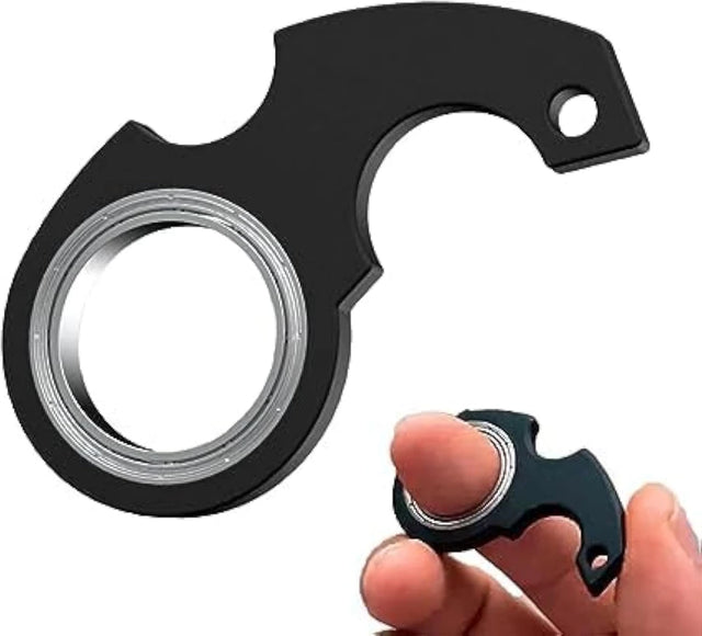Fidget Spinner Keychain with Bottle Opener