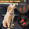 Funda de asiento de coche para perros, funda de asiento trasero para perros, protector de asiento de coche para mascotas