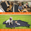 Funda de asiento de coche para perros, funda de asiento trasero para perros, protector de asiento de coche para mascotas