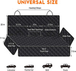 Funda de asiento de coche para perros, funda de asiento trasero para perros, protector de asiento de coche para mascotas