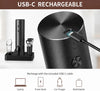 Abrebotellas eléctrico de vino, juego de abridor automático recargable