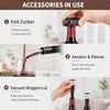 Abrebotellas eléctrico de vino, juego de abridor automático recargable