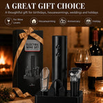 Abrebotellas eléctrico de vino, juego de abridor automático recargable