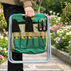 Folding Gardening Stool with Tool Tote Bag