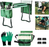 Folding Garden Kneeler & Seat with Tool Pouch