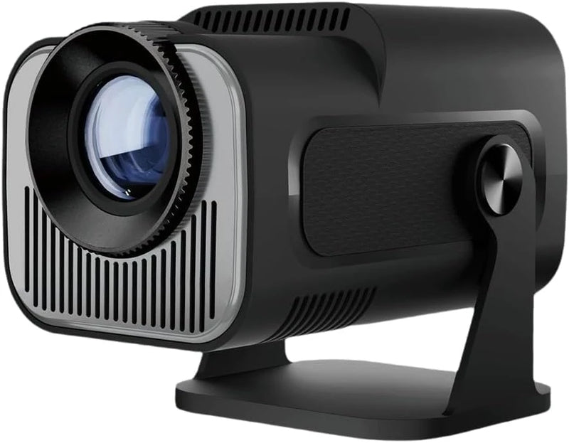 Miniproyector HY320 nativo 720P con Android 11, 4K, 300 ANSI, Wifi6, BT5.0, proyector portátil para cine al aire libre con rotación de 180°